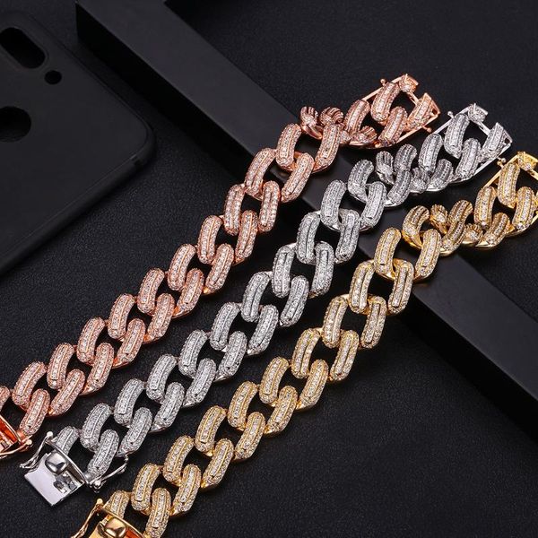 link, chain janekelly luxurious zircon elements rope shape bracelet men jewelry made pulseras armband pulsera hombre, Black
link, chain janekelly luxurious zircon elements rope shape bracelet men jewelry made pulseras armband pulsera hombre, Black