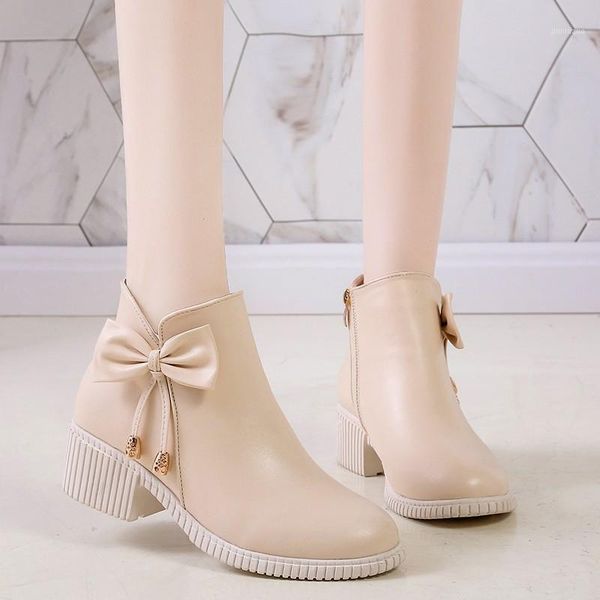 boots lucyever sweet bow square heel women autumn college style waterproof pu leather ankle woman short plush shoes female1, Black
boots lucyever sweet bow square heel women autumn college style waterproof pu leather ankle woman short plush shoes female1, Black