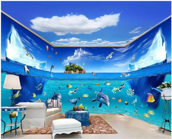 wallpapers custom mural 3d po wallpaper underwater world dolphin iceberg island theme space decor living room for wall 3 d
wallpapers custom mural 3d po wallpaper underwater world dolphin iceberg island theme space decor living room for wall 3 d