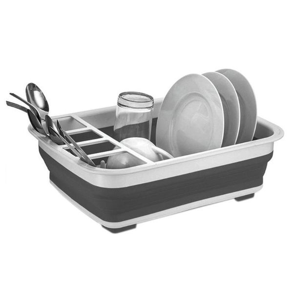 foldable dish rack house hold plastic folding kitchen drain cutlery storage box collapsible stand & organization
foldable dish rack house hold plastic folding kitchen drain cutlery storage box collapsible stand & organization