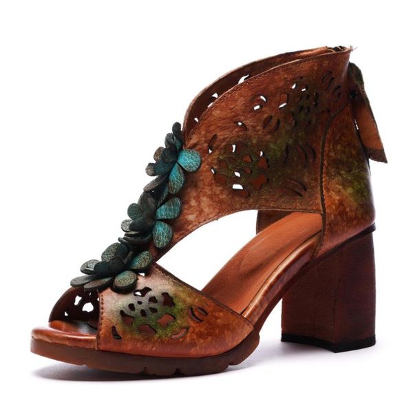 summer sandals leather shoes women flower engraveing hollow beach high heels ladies size 35-42, Black
summer sandals leather shoes women flower engraveing hollow beach high heels ladies size 35-42, Black