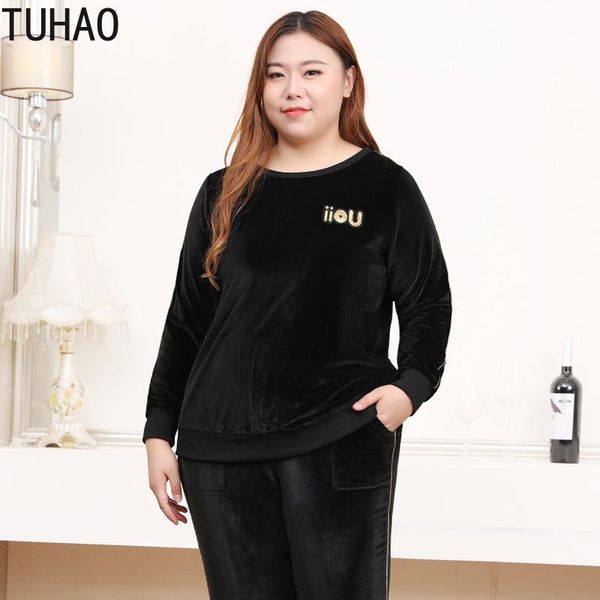 spring thick women tracksuit plus size 10xl 8xl 6xl 2 piece set woman outfits sets sweatsuit femme msfs women's two pants, White
spring thick women tracksuit plus size 10xl 8xl 6xl 2 piece set woman outfits sets sweatsuit femme msfs women's two pants, White