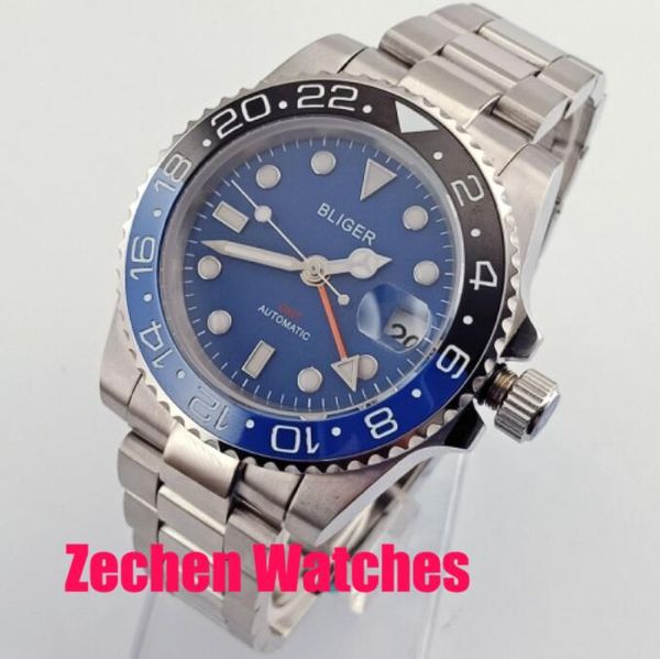 wristwatches gmt automatic men's casual sapphire steel case auto-date blue dial, Slivery;brown
wristwatches gmt automatic men's casual sapphire steel case auto-date blue dial, Slivery;brown