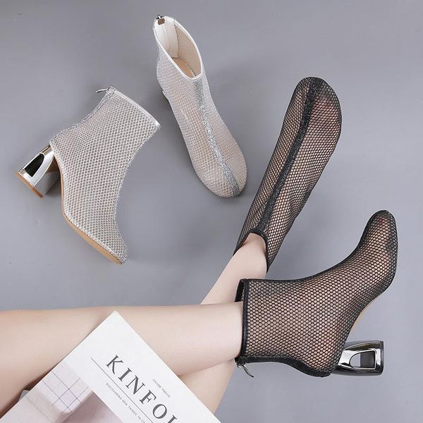 sandals 2021 women's shoes fashion summer gauze cool boots thick heel versatile net high baotou, Black
sandals 2021 women's shoes fashion summer gauze cool boots thick heel versatile net high baotou, Black