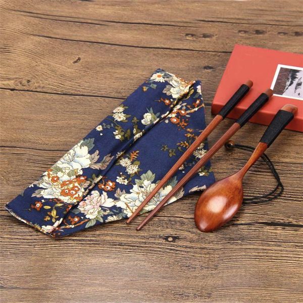 chopsticks portable wooden spoon tableware set vintage + blue bag*30 2021 c0621
chopsticks portable wooden spoon tableware set vintage + blue bag*30 2021 c0621