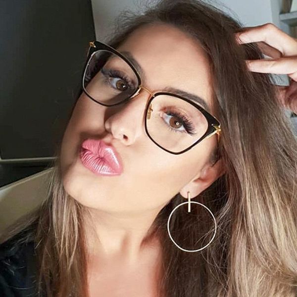 fashion sunglasses frames round cat pochromic myopia eyeglasses optical women student finished eyewear prescription glasses frame fml, Black
fashion sunglasses frames round cat pochromic myopia eyeglasses optical women student finished eyewear prescription glasses frame fml, Black