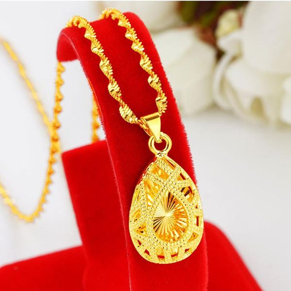 pendant necklaces 24k gold for women girls hollow water drop party statement engagement wedding jewelry gift, Silver
pendant necklaces 24k gold for women girls hollow water drop party statement engagement wedding jewelry gift, Silver