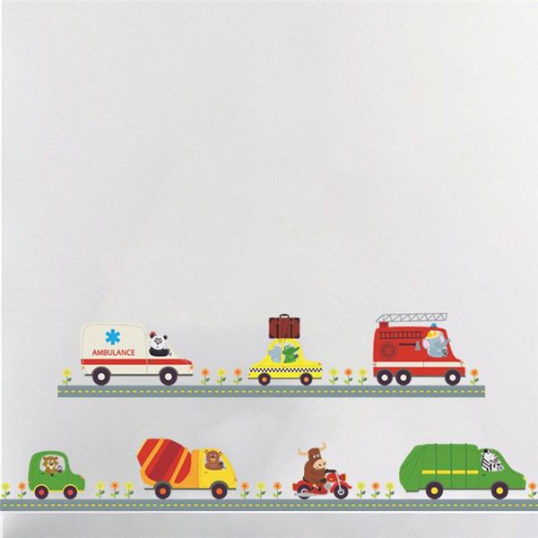 wall stickers cartoon animal land cars transportation decals for kids room decoration nursery safari mural art diy home decor
wall stickers cartoon animal land cars transportation decals for kids room decoration nursery safari mural art diy home decor