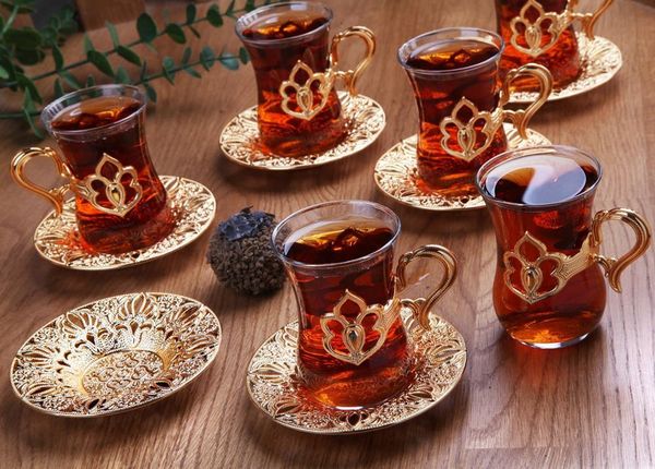 cups & saucers handmade authentic gold silver anatolian arabic turkish tea cup and supports set türkiye'de made for six people
cups & saucers handmade authentic gold silver anatolian arabic turkish tea cup and supports set türkiye'de made for six people