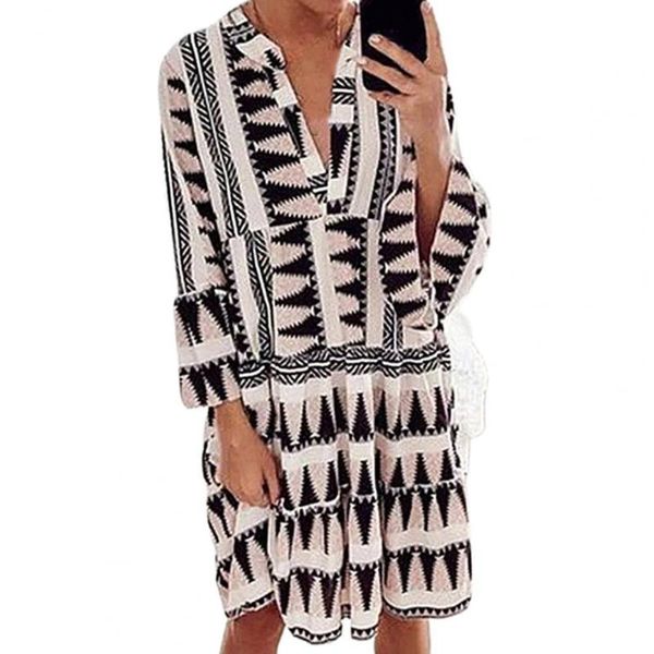 casual dresses deep v neck mini dress leopard floral print women puff sleeve swing hem streetwear for 2021 vestidos, Black;gray
casual dresses deep v neck mini dress leopard floral print women puff sleeve swing hem streetwear for 2021 vestidos, Black;gray