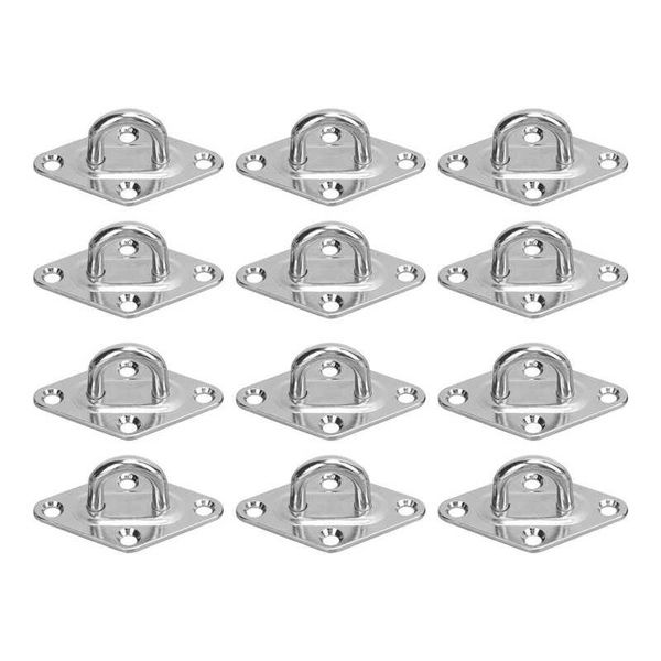 rafts/inflatable boats 6pcs diamond eye plate wall mount hook marine deck hardware hammock pad stainless steel for sunshade sail yacht acces
rafts/inflatable boats 6pcs diamond eye plate wall mount hook marine deck hardware hammock pad stainless steel for sunshade sail yacht acces