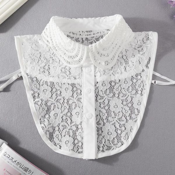 bow ties women fake collar ladies shirt false lace floral embroidery detachable hollow lapel faux col tie accessories, Black;gray
bow ties women fake collar ladies shirt false lace floral embroidery detachable hollow lapel faux col tie accessories, Black;gray