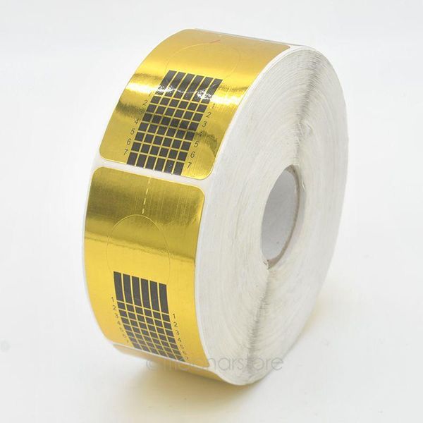 wholesale- 500pcs/roll gold nail guide sticker tape art sculpting extension nails forms stickers adhesive acrylic uv gel tips1, Black
wholesale- 500pcs/roll gold nail guide sticker tape art sculpting extension nails forms stickers adhesive acrylic uv gel tips1, Black