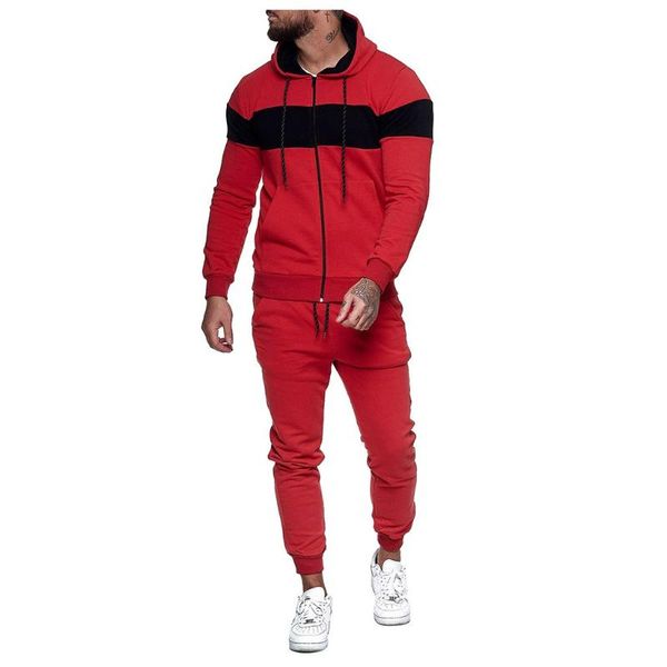 men's tracksuits 2021 autumn and winter sets hoodies+pants harajuku sport suits splicing zipper sweatshirt pants suit, Gray
men's tracksuits 2021 autumn and winter sets hoodies+pants harajuku sport suits splicing zipper sweatshirt pants suit, Gray