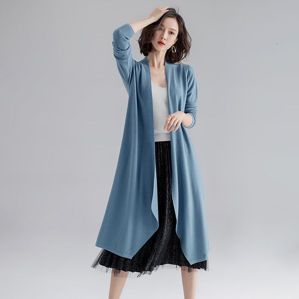 sweater women cardigan autumn knitwear ladies elegant long knit coat outwear shawls, White;black
sweater women cardigan autumn knitwear ladies elegant long knit coat outwear shawls, White;black