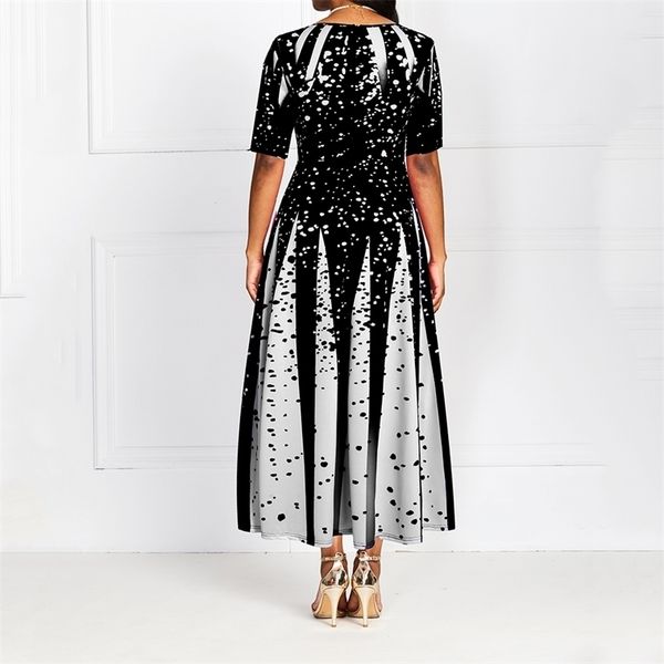 digital print women ball gown half sleeve summer new elegant party female big size 5xl long maxi dresses robe femme, Black;gray
digital print women ball gown half sleeve summer new elegant party female big size 5xl long maxi dresses robe femme, Black;gray