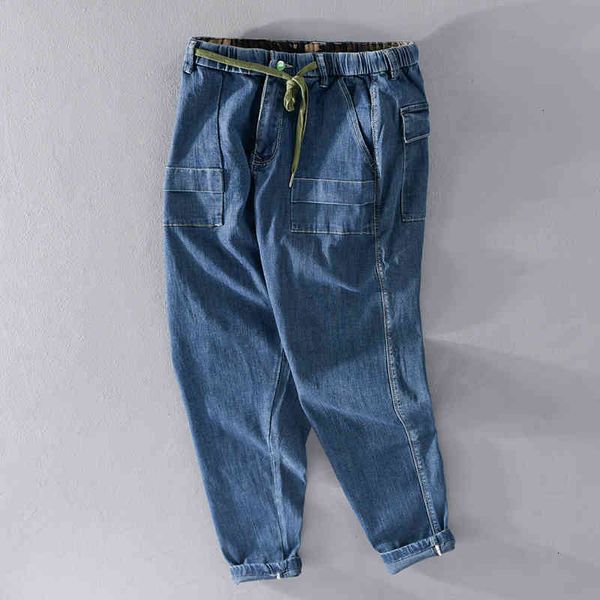 men's jeans spring style casual cotton brand fashion comfortable pants for ankle-length stretch trousers men spodnie o754, Blue
men's jeans spring style casual cotton brand fashion comfortable pants for ankle-length stretch trousers men spodnie o754, Blue