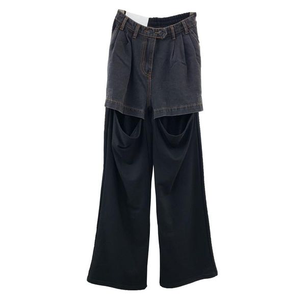 women's pants & capris superaen design streetwear tooling for women 2021 autumn two button hole solid straight waist jeans trousers, Black;white
women's pants & capris superaen design streetwear tooling for women 2021 autumn two button hole solid straight waist jeans trousers, Black;white