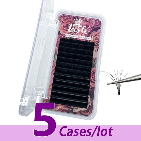 false eyelashes 5pcs/lot masscaku 8-20mm easy fan eyelash one second rapid blooming extension faux magnetic mink natural
false eyelashes 5pcs/lot masscaku 8-20mm easy fan eyelash one second rapid blooming extension faux magnetic mink natural