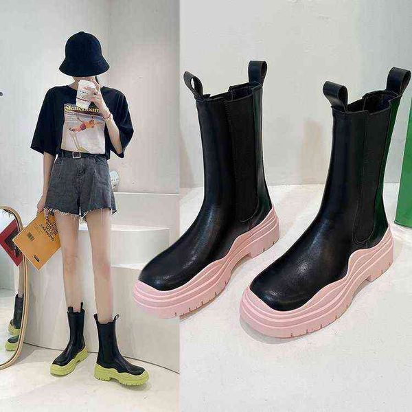 female boots avocado leather chimney martin boot's net red thick soled boots summer single sho 2022 trend, Black
female boots avocado leather chimney martin boot's net red thick soled boots summer single sho 2022 trend, Black