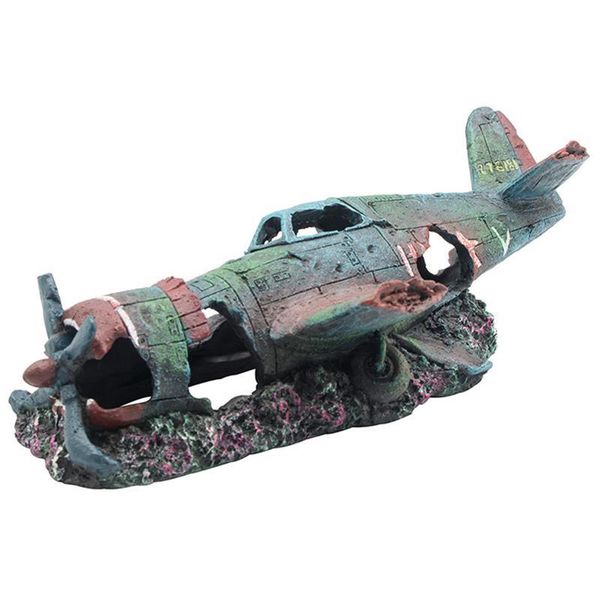 decorations artificial aquarium landscape with plane wreckage shape decoration fish tank ornament underwater resin craft
decorations artificial aquarium landscape with plane wreckage shape decoration fish tank ornament underwater resin craft