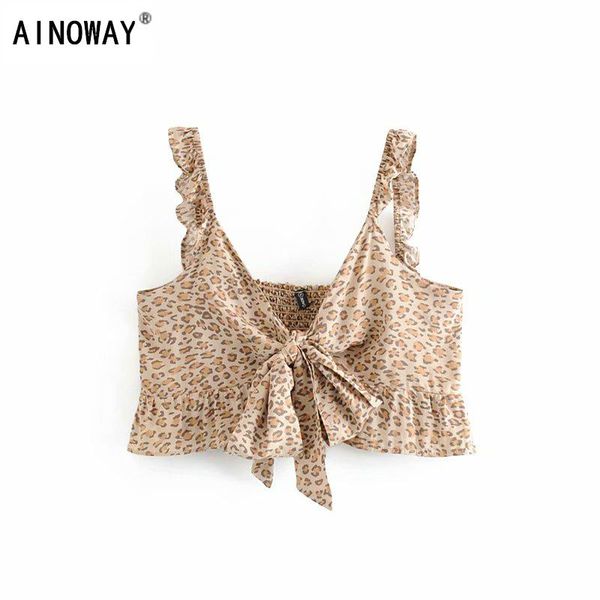 women's tanks & camis vintage chic summer women leopard print beach sleeveless crop bohemian vest ladies electic bow rayon short, White
women's tanks & camis vintage chic summer women leopard print beach sleeveless crop bohemian vest ladies electic bow rayon short, White