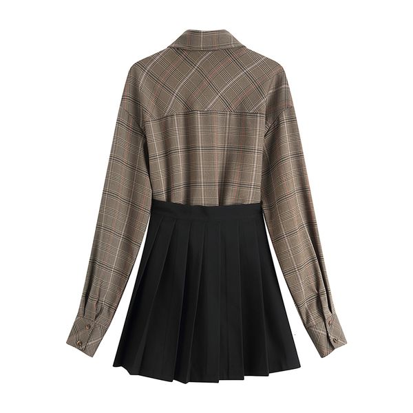 casual dresses women's sets of long-sleeve shirts, fashion pieces, , , plaid elastic waistband skirts, solid autumn, loose 42u8, Black;gray
casual dresses women's sets of long-sleeve shirts, fashion pieces, , , plaid elastic waistband skirts, solid autumn, loose 42u8, Black;gray