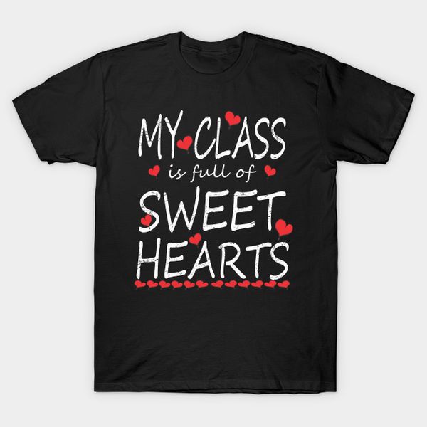 my class is full of sweet hearts couple lover school funny black t-shirt s-6xl, White;black
my class is full of sweet hearts couple lover school funny black t-shirt s-6xl, White;black
