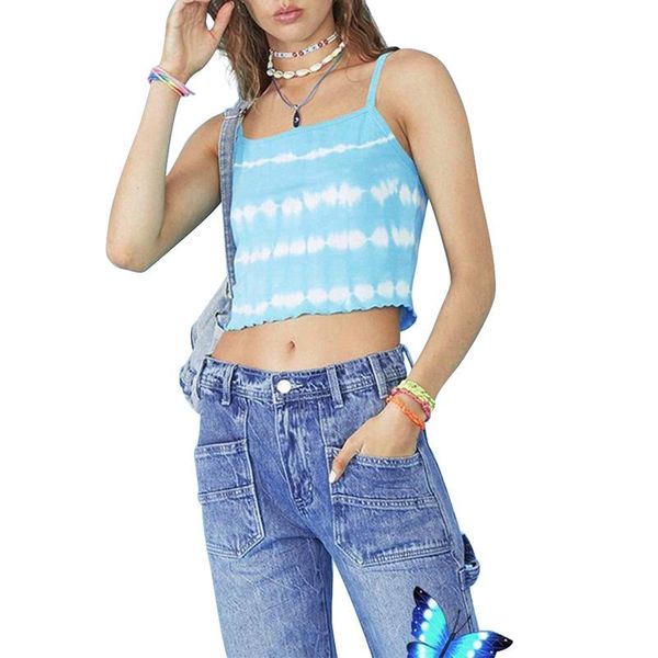 women's tanks & camis women summer print blue sleeveless spaghetti strap strapless short polyester elegant fashion, White
women's tanks & camis women summer print blue sleeveless spaghetti strap strapless short polyester elegant fashion, White