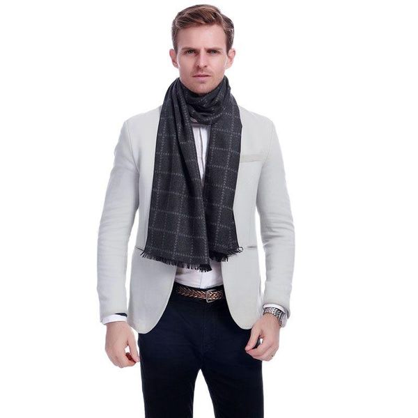 scarves brand men's scarf checked winter warm long velvet wraps soft touch male accesory 4 colors a3a18908, Blue;gray
scarves brand men's scarf checked winter warm long velvet wraps soft touch male accesory 4 colors a3a18908, Blue;gray