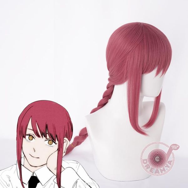 other event & party supplies anime chainsaw man makima cosplay wig rose red long braid halloween role play synthetic hair heat resistant + f
other event & party supplies anime chainsaw man makima cosplay wig rose red long braid halloween role play synthetic hair heat resistant + f