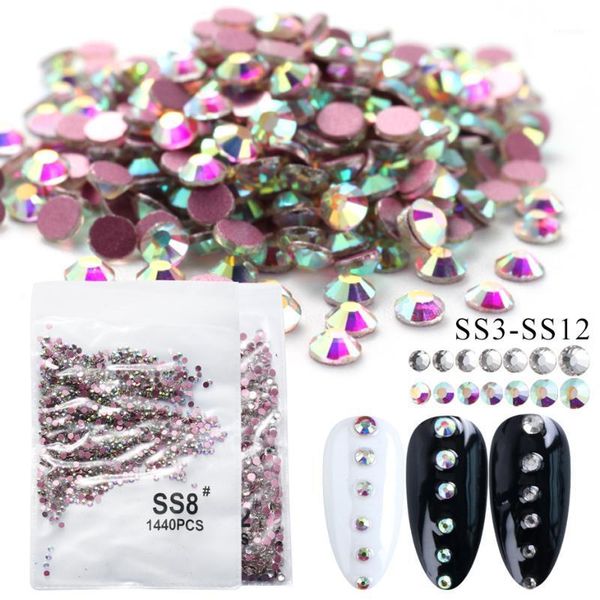 1pack ss3-ss12 nail rhinestones set ab white color flat design crystal stone parts 3d diamonds art decorations la16041, Silver;gold
1pack ss3-ss12 nail rhinestones set ab white color flat design crystal stone parts 3d diamonds art decorations la16041, Silver;gold