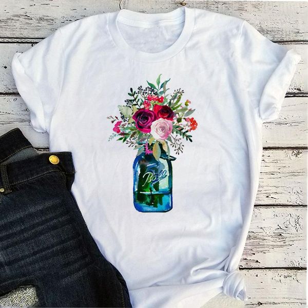 rose tee flower vase women fashion clothing flowers o-neck clothes casual summer 2021 graphic vintage streetwear xl women's t-shirt, White
rose tee flower vase women fashion clothing flowers o-neck clothes casual summer 2021 graphic vintage streetwear xl women's t-shirt, White