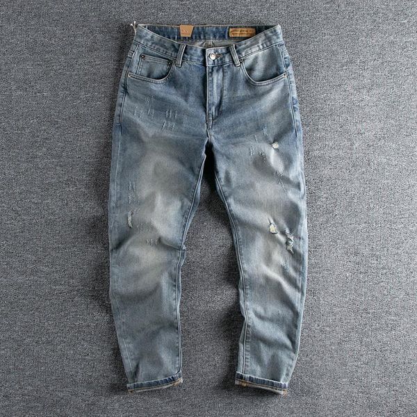 men's jeans 2021 arrival european and american small leg pants handsome boy wear trouser 257, Blue
men's jeans 2021 arrival european and american small leg pants handsome boy wear trouser 257, Blue