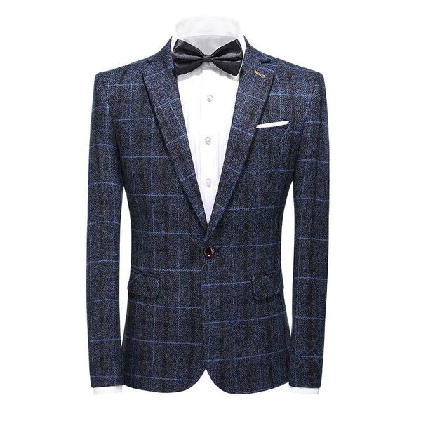 men's suits & blazers suit male four seasons coat business casual fashion groom's wedding dress plaid one button three colors m-5x, White;black
men's suits & blazers suit male four seasons coat business casual fashion groom's wedding dress plaid one button three colors m-5x, White;black