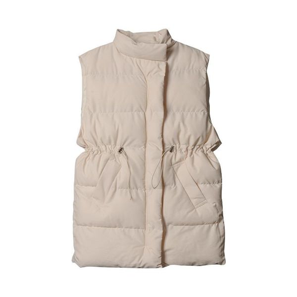 women's vests 2021 autumn and winter fashion padded vest mid length loose versatile solid color waistcoat jacket c018, Black;white
women's vests 2021 autumn and winter fashion padded vest mid length loose versatile solid color waistcoat jacket c018, Black;white
