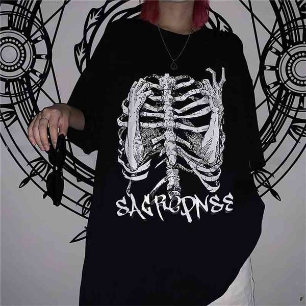 nicemix harajuku summer streetwear women's clothing couple korean loose tees skull letter print women casual short sleeve t 210623, White
nicemix harajuku summer streetwear women's clothing couple korean loose tees skull letter print women casual short sleeve t 210623, White