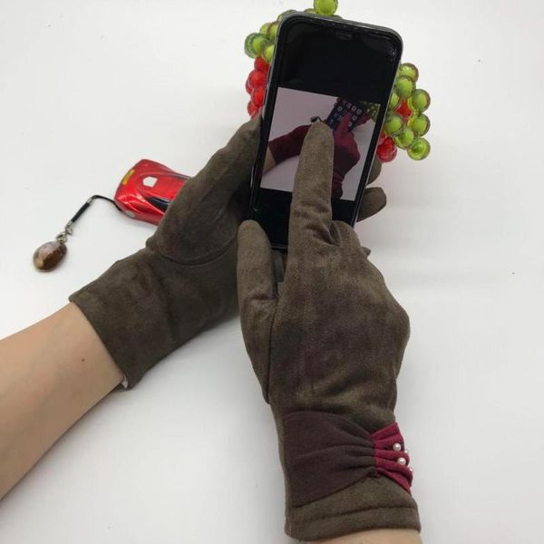 five fingers gloves 2021 suede thin touch screen spring and autumn section black red maroon gray beige dark blue coffee, Blue;gray
five fingers gloves 2021 suede thin touch screen spring and autumn section black red maroon gray beige dark blue coffee, Blue;gray