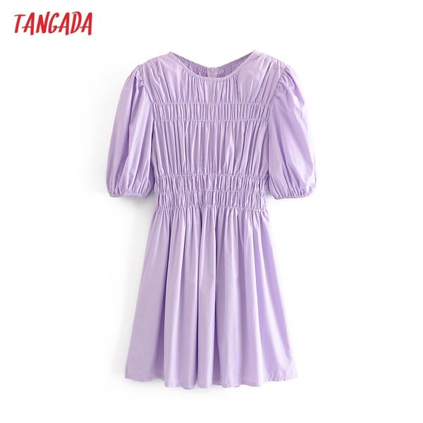 summer french style pleated purple puff short sleeve ladies mini dress vestidos 3a97 210416, Black;gray
summer french style pleated purple puff short sleeve ladies mini dress vestidos 3a97 210416, Black;gray