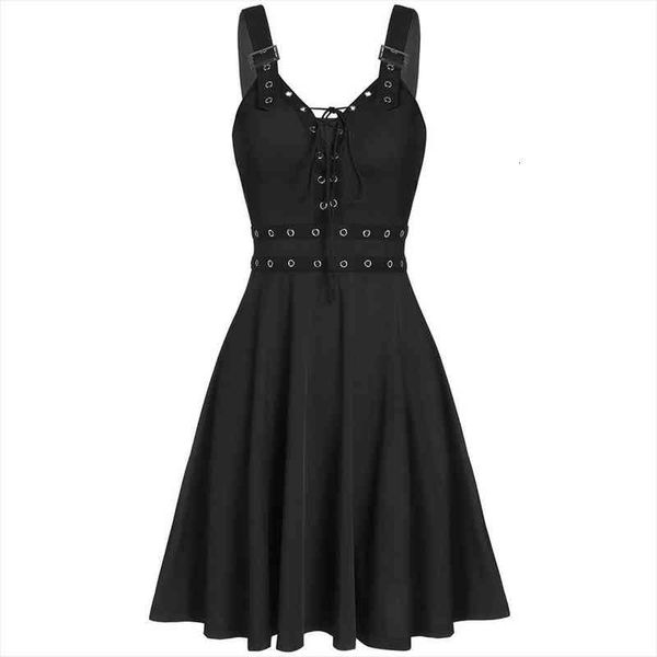 gothic woman black dress cool solid bandage dress irregular sleeveless camisole party dresses for women plus size, Black;gray
gothic woman black dress cool solid bandage dress irregular sleeveless camisole party dresses for women plus size, Black;gray