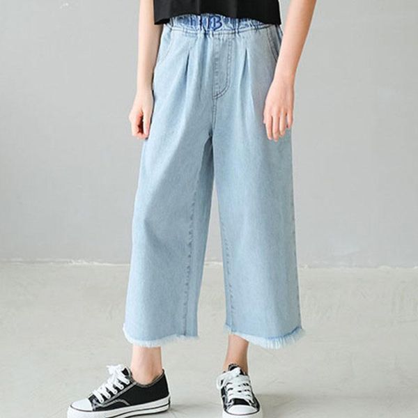 jeans children loose pants teenage girls wide leg calf length denim trousers clothing 2021 autumn kids mid waist bottoms, Blue
jeans children loose pants teenage girls wide leg calf length denim trousers clothing 2021 autumn kids mid waist bottoms, Blue