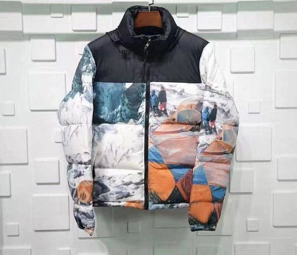 mens down jacket parker womens warm clothing designer winter clothes, Black