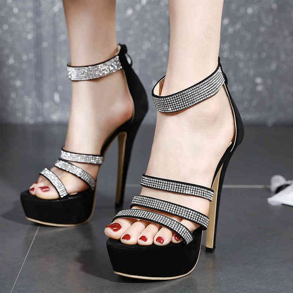 size 35 to 42 gladiator women rhinestone ankle strap platform designer sandals party shoes come with box, Black
size 35 to 42 gladiator women rhinestone ankle strap platform designer sandals party shoes come with box, Black