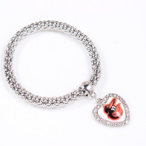 charm bracelets 10pcs/lot baseball sports bracelet baltimore charms orioles popcorn chain jewelry for man woman fans, Golden;silver
charm bracelets 10pcs/lot baseball sports bracelet baltimore charms orioles popcorn chain jewelry for man woman fans, Golden;silver