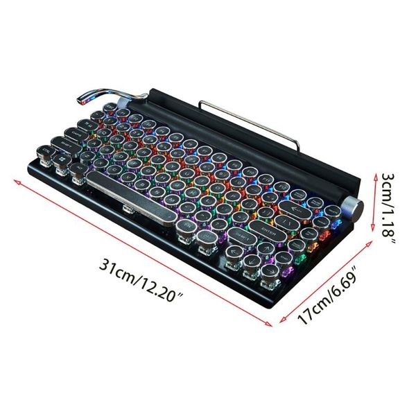 keyboards compact color light keyboard computer game mechanical luminous punk electroplating knob round friendship keycap 45ba
keyboards compact color light keyboard computer game mechanical luminous punk electroplating knob round friendship keycap 45ba