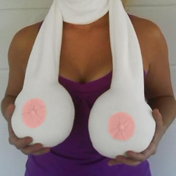 scarves winter fleece funny boob scarfs gag prank kids gifts solid colors bachelor bachelorette ugly for ladies streetwear, Blue;gray
scarves winter fleece funny boob scarfs gag prank kids gifts solid colors bachelor bachelorette ugly for ladies streetwear, Blue;gray