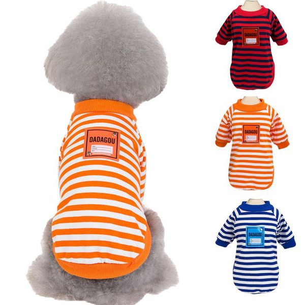 dog apparel strips pet clothes cotton fashion sweatshirt for dogs puppy outfit shirt costume cosy hoody coat clothing l
dog apparel strips pet clothes cotton fashion sweatshirt for dogs puppy outfit shirt costume cosy hoody coat clothing l