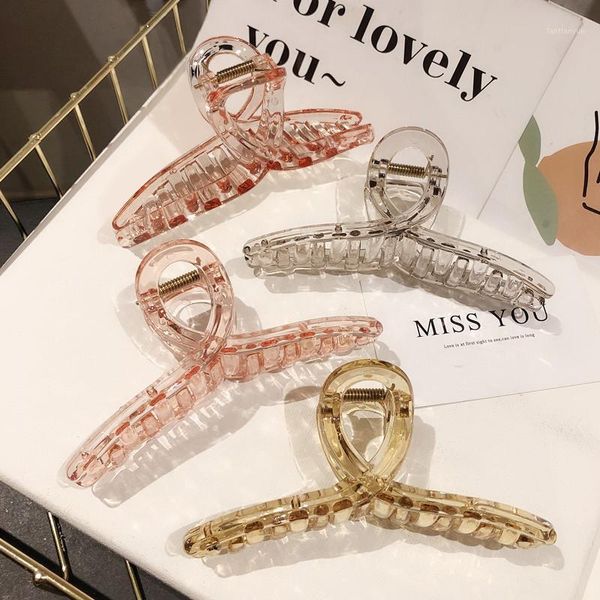 women hair clip cross transparent plastic barrettes girls make up washing tool accessories decoration gift1
women hair clip cross transparent plastic barrettes girls make up washing tool accessories decoration gift1