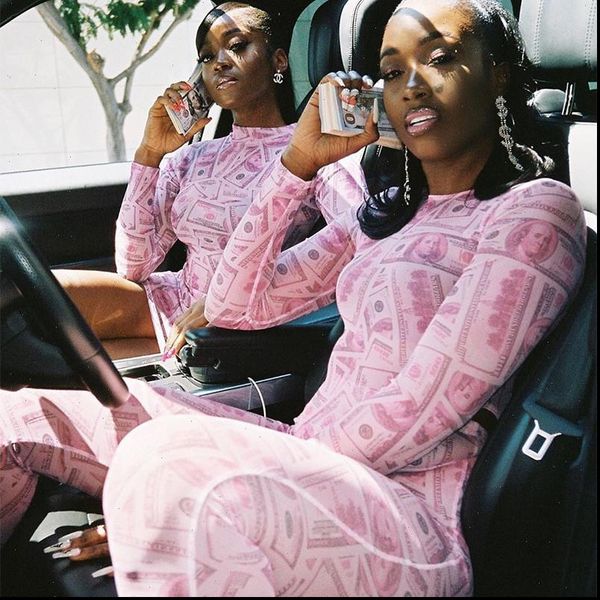 streetwear dollar print mesh women dress long sleeve pink bodycon mini summer autumn party wrap ladies, Black;gray
streetwear dollar print mesh women dress long sleeve pink bodycon mini summer autumn party wrap ladies, Black;gray