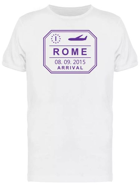 Rome Airport Arrival Men's Tee -Image by Shutterstock, White;black
Rome Airport Arrival Men's Tee -Image by Shutterstock, White;black